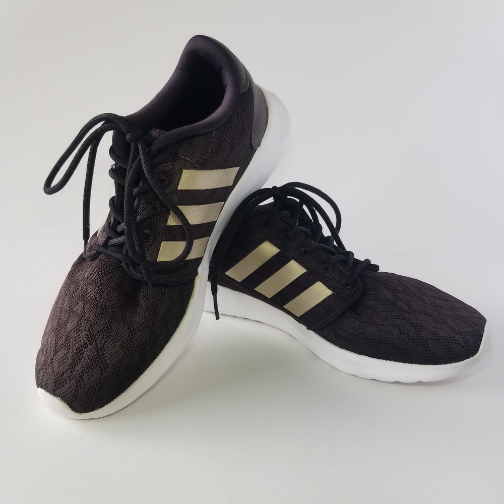 adidas Cloudfoam Tennis Shoes Black Sz 7